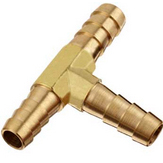 India Brass Components Brass Tee
